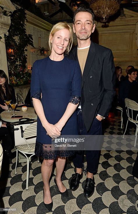 Sydney Ingle Finch and Dior designer Pieter Mulier attend the .